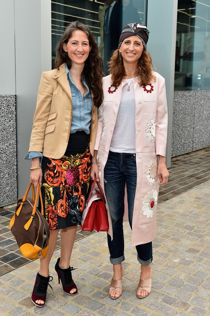 MILAN, ITALY - MAY 04:  Chiara Repetto and Francesca Kaufmann attend the Fondazione Prada Opening  on May 4, 2015 in Milan, Italy.  (Photo by Stefania D'Alessandro/Getty Images for Fondazione Prada)