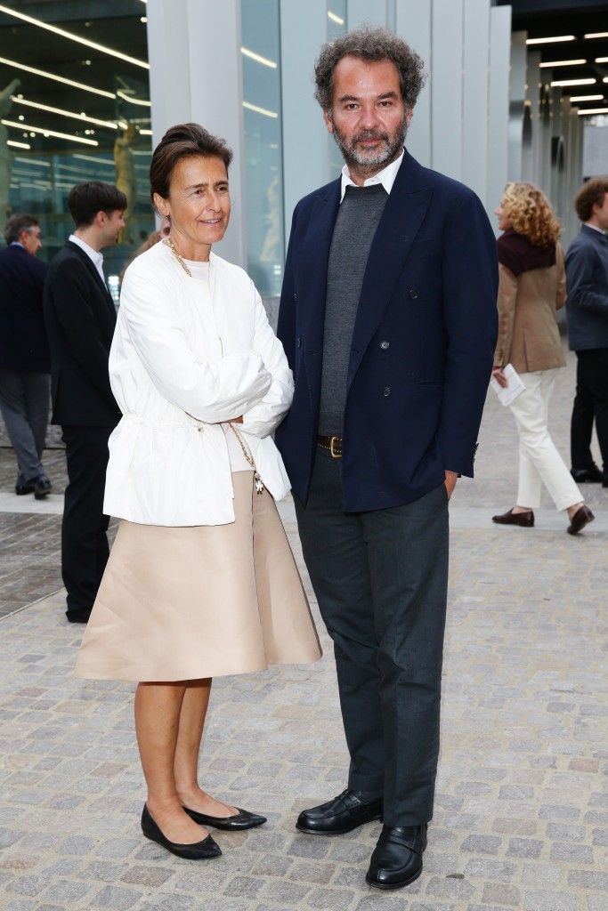 MILAN, ITALY - MAY 04:  Francesca Ruffini and Remo Ruffini attend the Fondazione Prada Opening  on May 4, 2015 in Milan, Italy.  (Photo by Vittorio Zunino Celotto/Getty Images  for Fondazione Prada)