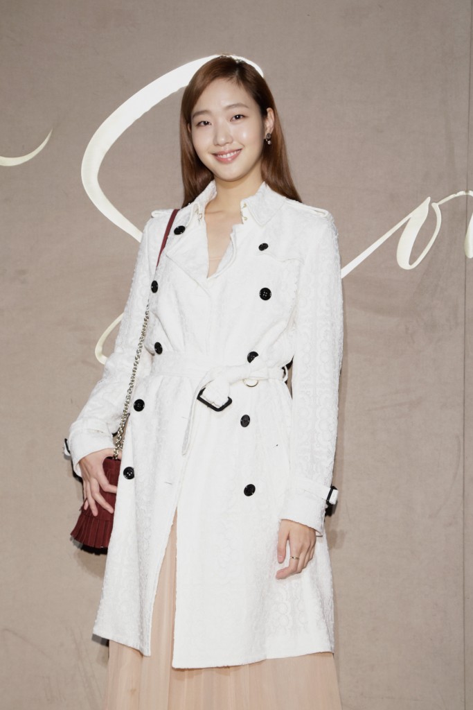 attends the Burberry Seoul Flagship Store Opening Event on October 15, 2015 in Seoul, South Korea.