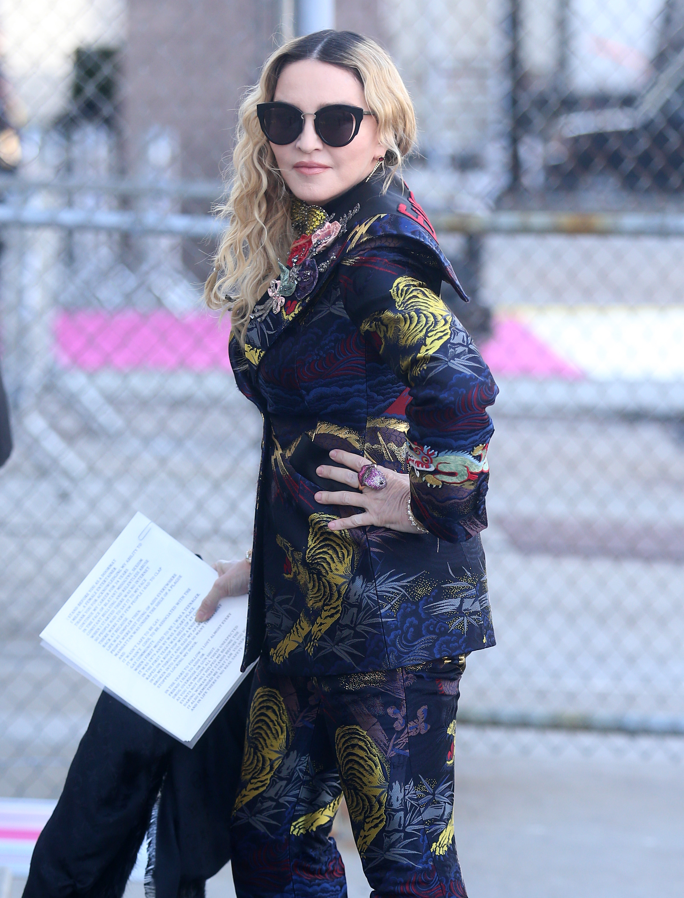 madonna casual style