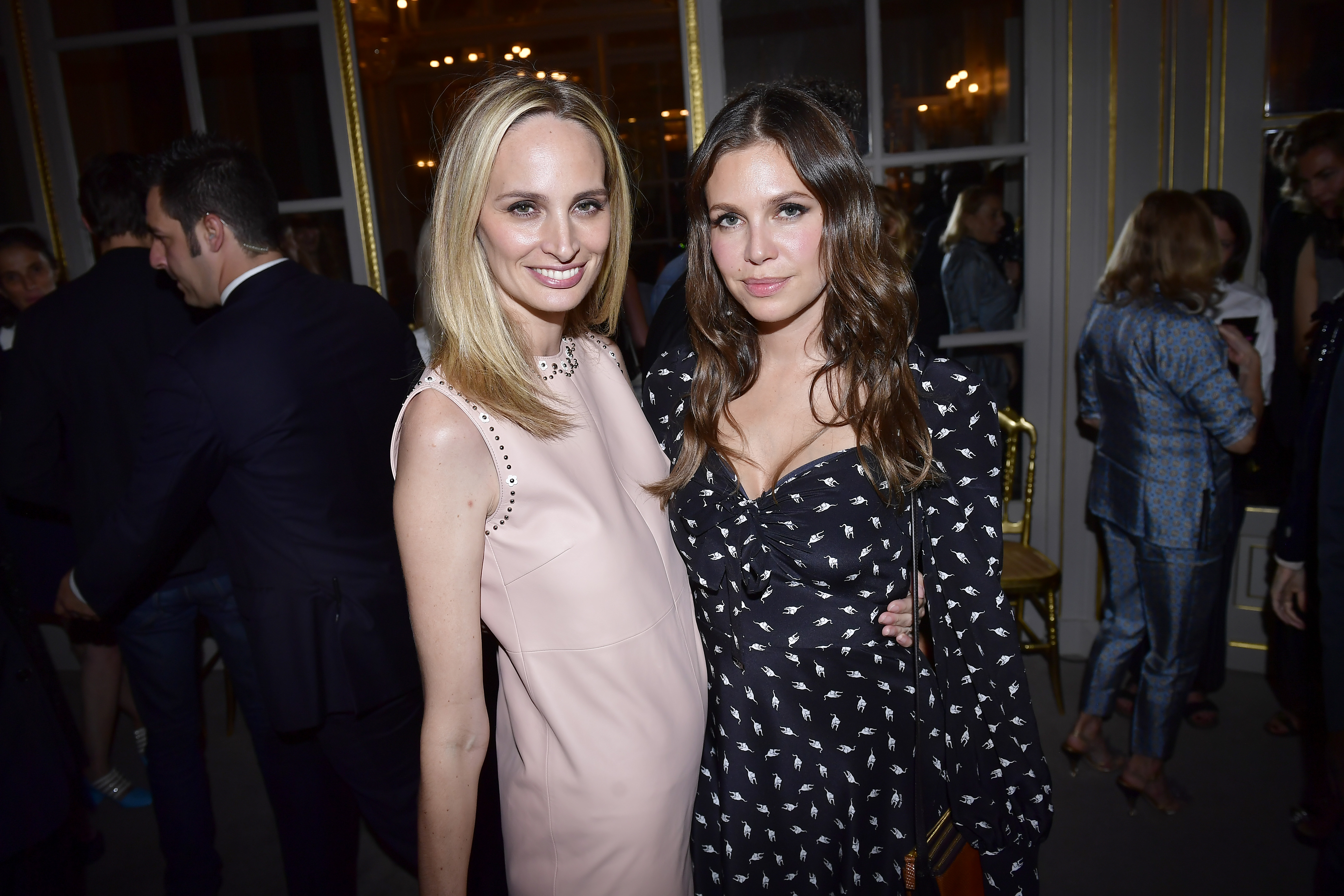 PARIS, FRANCE - JULY 02:  Lauren Santo Domingo and Dasha Zhukova attend Miu Miu Cruise Collection cocktail & party as part of Haute Couture Paris Fashion Week on July 2, 2017 in Paris, France.  (Photo by Victor Boyko/Getty Images for Miu Miu) *** Local Caption *** Lauren Santo Domingo,Dasha Zhukova