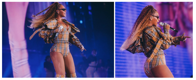 VIP Dressing: Beyoncé rocks a Burberry 