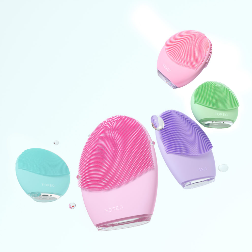 FOREO | NEW WE 4 – ADORE WHAT A LUNA BRUSHES GENERATION OF FACIAL CLEANSING